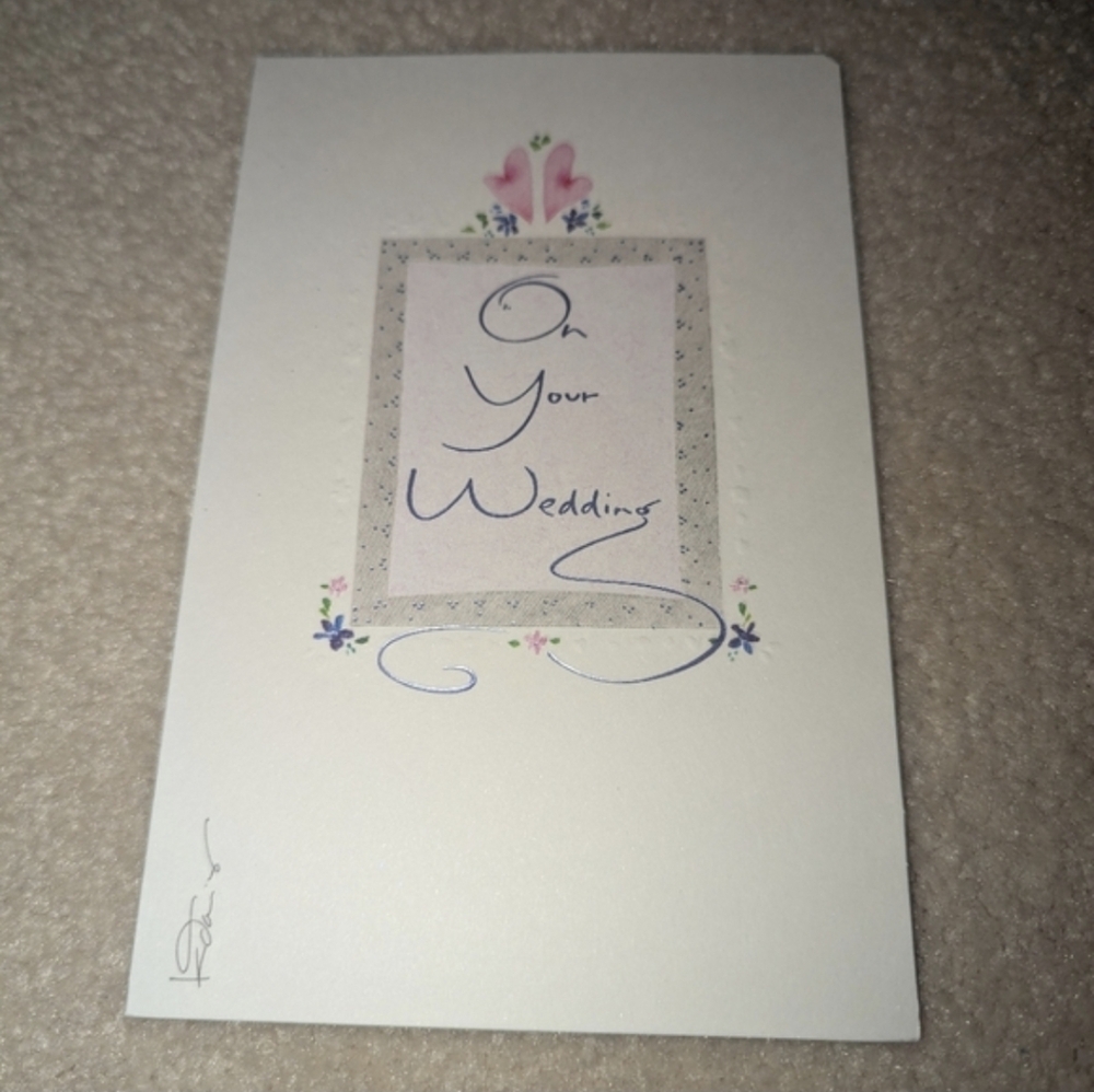 American Greetings Wedding Card